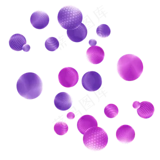 618促销装饰球体小元素多边形c4d