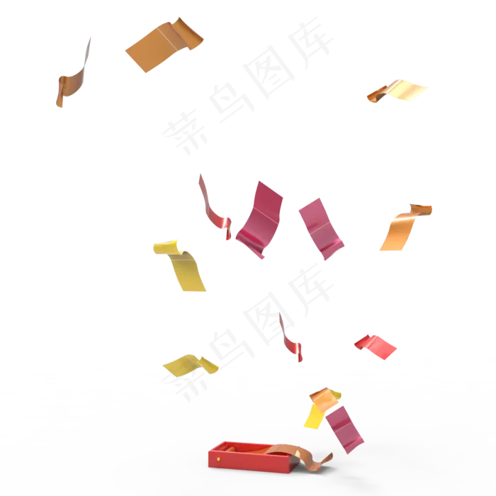 飘洒优惠券(2000*2000px 300 dpi )