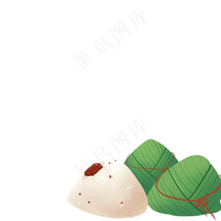 卡通端午节好看的粽子免扣图