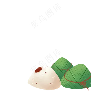 卡通端午节好看的粽子免扣图