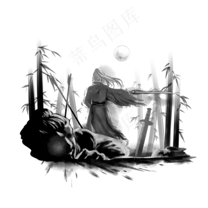 江湖大侠,免抠元素