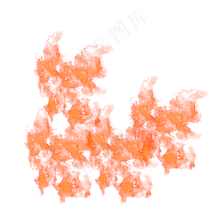 腾空燃烧的火焰元素,免抠元素