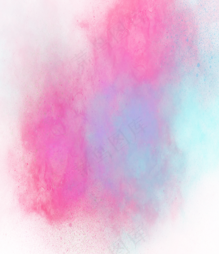 梦幻彩色烟雾,免抠元素