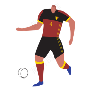 世界杯比利时足球队,免抠元素