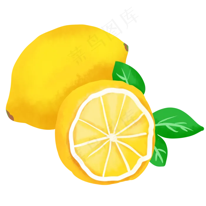 高清水果柠檬png图片元素(2000X2000(DPI:300))psd模版下载