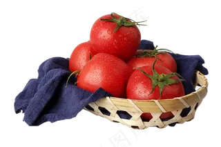 一篮子番茄西红柿