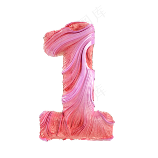 唯美倒计时数字1