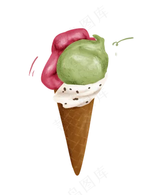 暑假夏日夏季冰淇淋