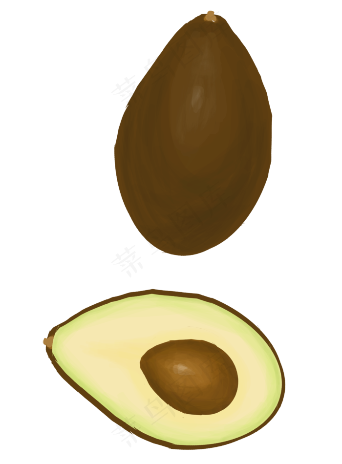 夏季水果牛油果