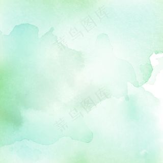 抽象水彩浅绿色纹理背景