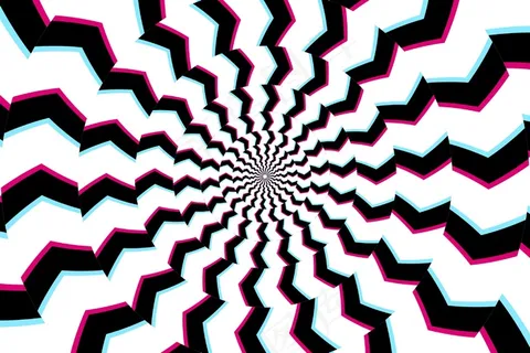 迷幻性视错觉背景