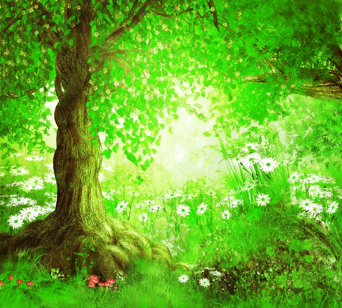 电视墙背景画效果图片