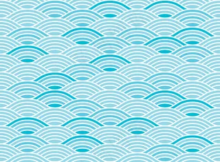水波无缝图案