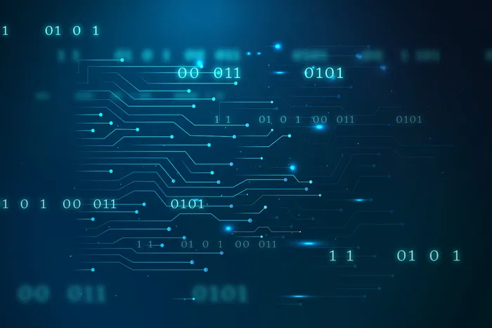 蓝色未来网络技术eps,ai矢量模版下载