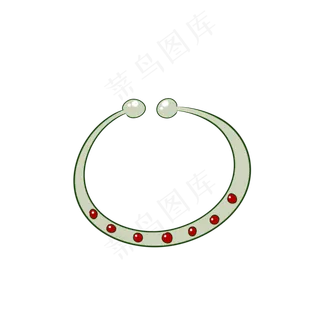 手绘卡通情人节节日礼物饰品手镯