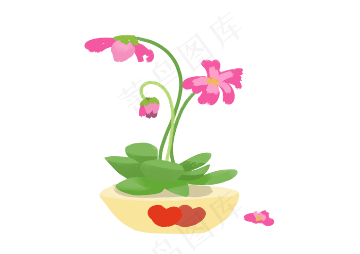 七夕情人节礼物花朵(5017X3543(DPI:300))psd模版下载