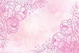 粉彩手绘背景