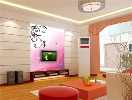 电视墙背景画效果图片 电视墙背景画效果图片