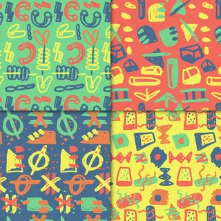 抽象图案集合主题