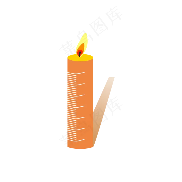 教师节卡通蜡烛元素可商用元素(2000X2000(DPI:300))cdr矢量模版下载