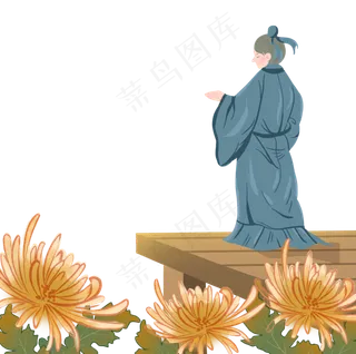 重阳节重阳古人登高望远