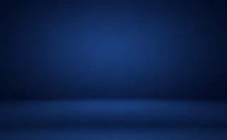 抽象豪华渐变蓝色背景平滑深蓝色与黑色渐晕