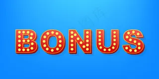 复古轻文字奖金。复古灯泡。股票插图。