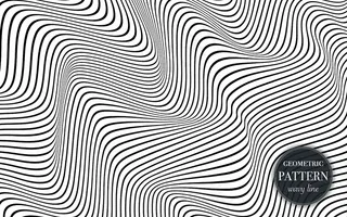 抽象的波浪线图案背景。