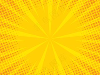 带点半色调的漫画变焦