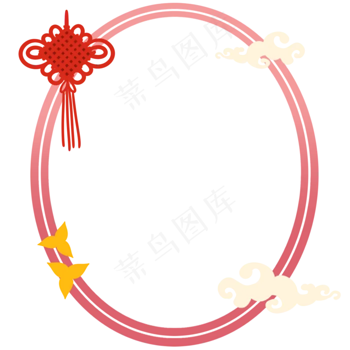 中秋中国结边框(2000X2000(DPI:299))psd模版下载