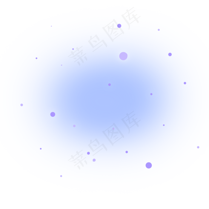 淡蓝色光晕斑点光效(2000X2000(DPI:300))psd模版下载