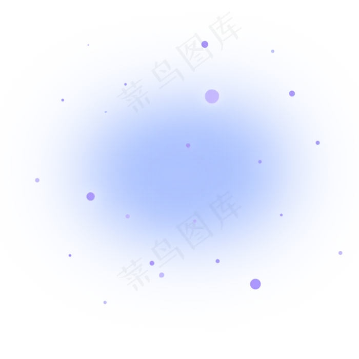淡蓝色光晕斑点光效(2000X2000(DPI:300))psd模版下载