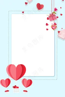 七夕情人节情侣爱情创意合成图