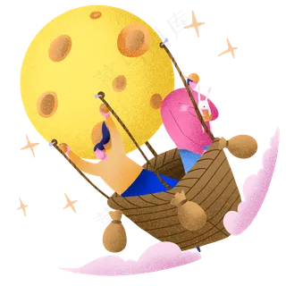 中秋节温馨家庭亲子