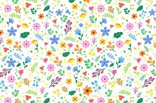 彩色小曲印花背景