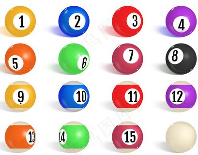 台球、台球收藏。