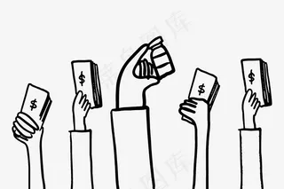 手绘疫苗载体，大型制药概念