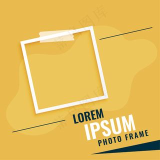 漂亮的相框抽象背景