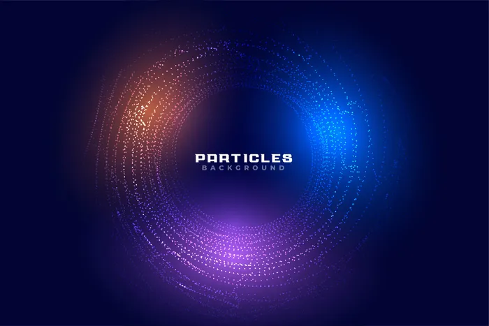 抽象圆形粒子数字未来背景设计eps,ai矢量模版下载