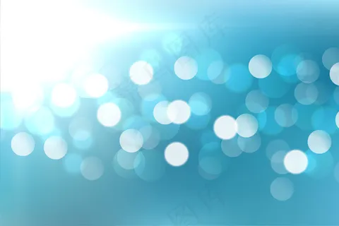 可爱的蓝色(bokeh)散景灯光效果设计 可爱的蓝色(bokeh)散景灯光效果设计