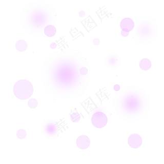 淡紫色唯美七夕光晕