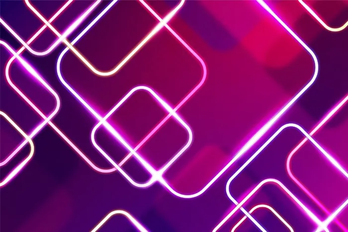 抽象霓虹灯背景eps,ai矢量模版下载