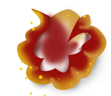 国庆节剪纸中国风祥云