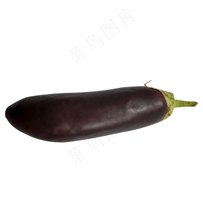 茄子蔬菜紫茄摄影PNG素材(2000*2000px 300 dpi )