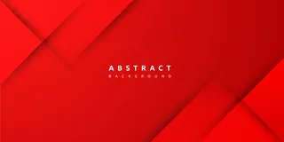 红色几何背景