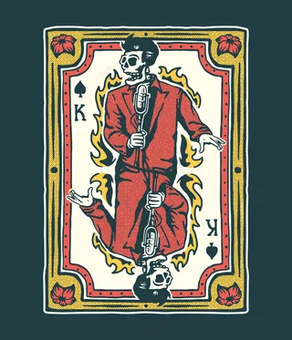 特大号卡片插图