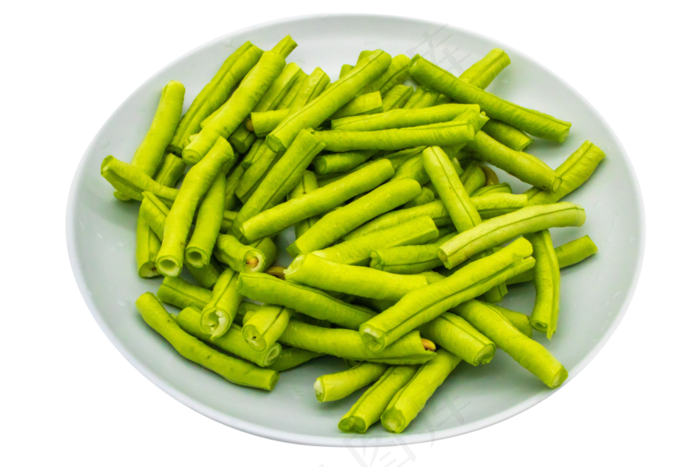 绿色豆角食材