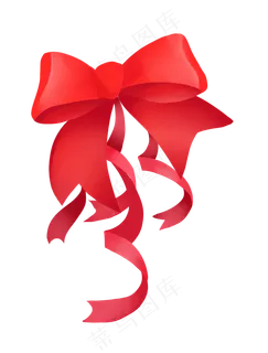 七夕情人节爱情彩带装饰免抠png