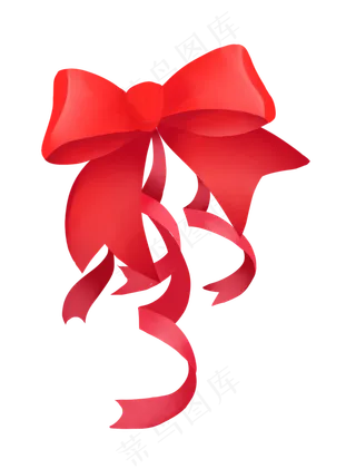 七夕情人节爱情彩带装饰免抠png