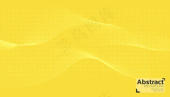带纹理的黄色抽象背景